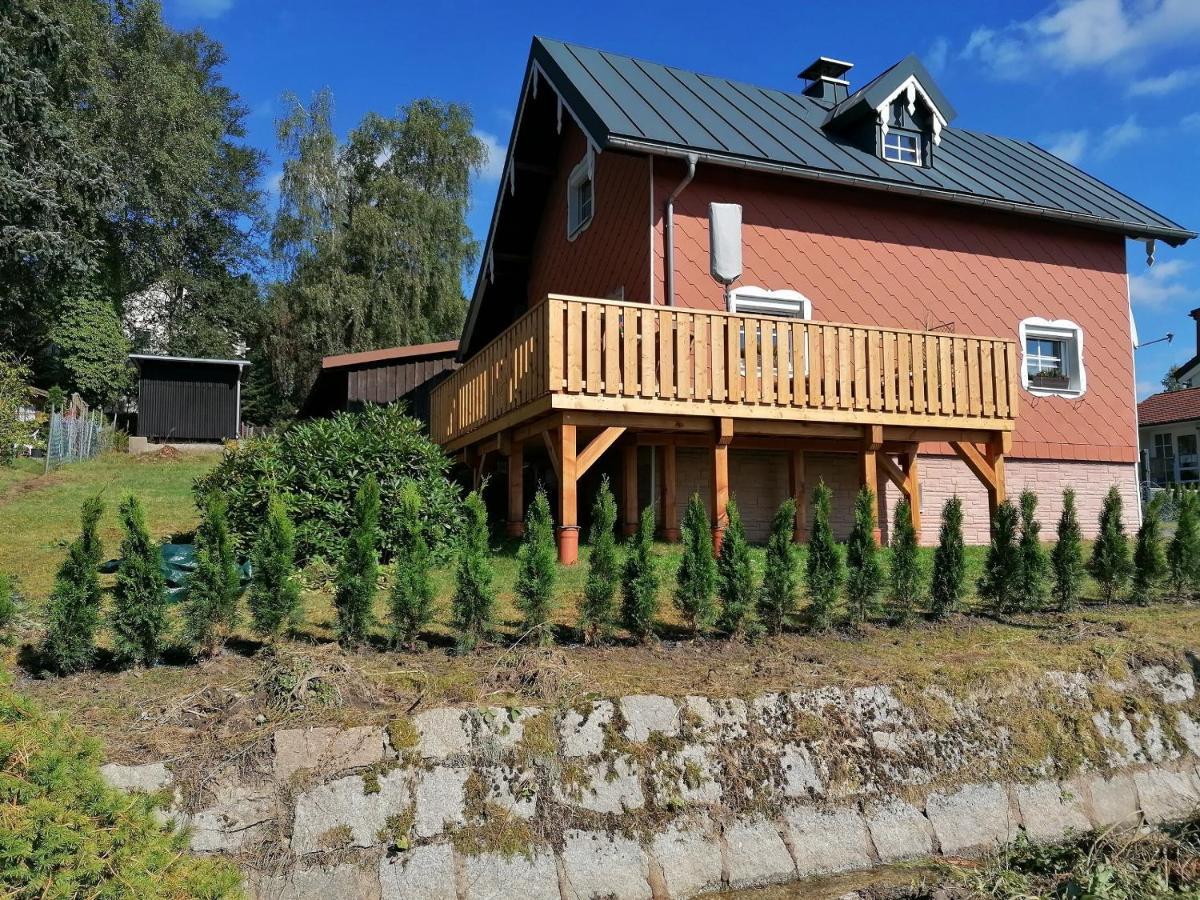 Fichtelfeeling Villa Fichtelberg Bagian luar foto